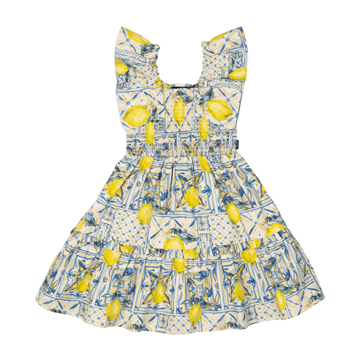 ROCK YOUR KID - MAJOLICA SHIRRED DRESS