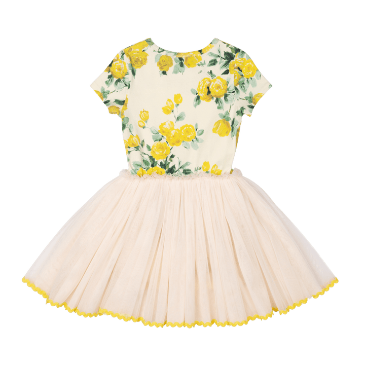 ROCK YOUR KID - YELLOW ROSES CIRCUS DRESS