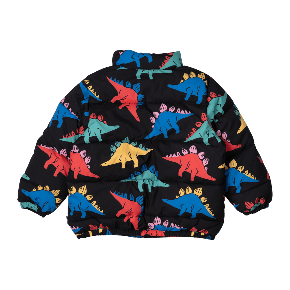 ROCK YOUR BABY - DINO TIME PUFFA JACKET [sz:2 YRS]