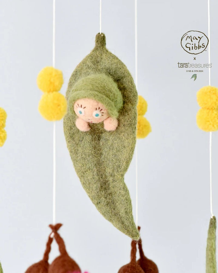TARA TREASURES - NURSERY MOBILE: MAY GIBBS BABY GUMNUT