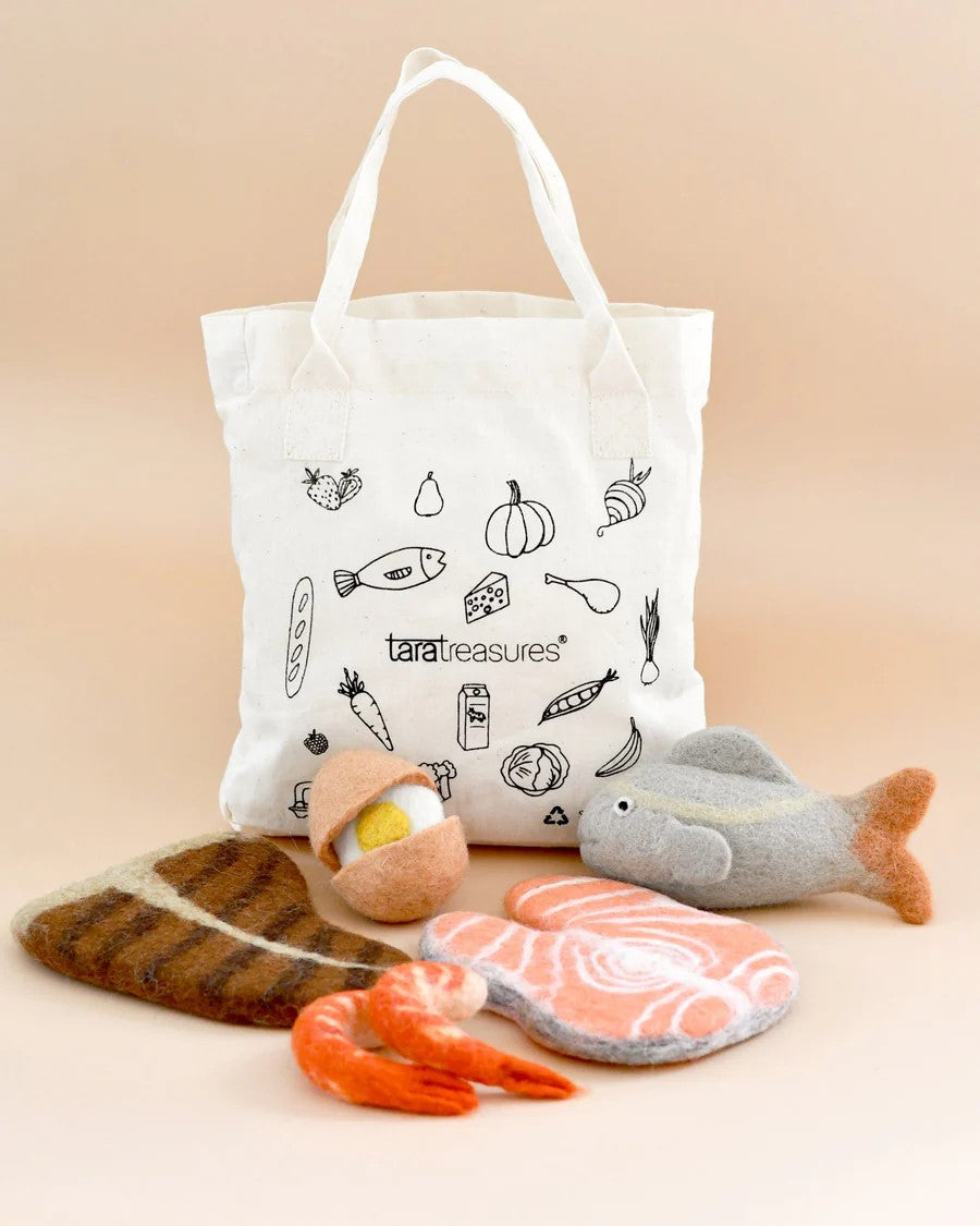 TARA TREASURES - FELT FOOD GROUPS: PROTEIN 