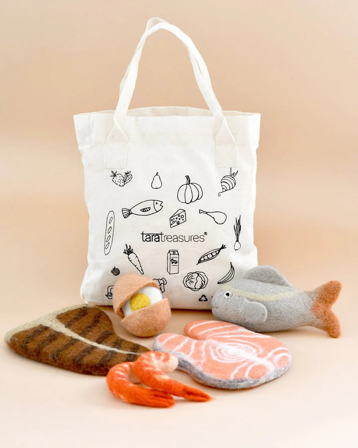 TARA TREASURES - FELT FOOD GROUPS: PROTEIN 