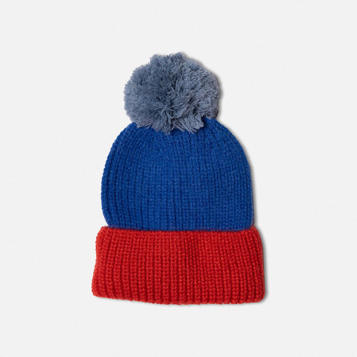 DAS 1ST MAURICE - BEANIE: RED & BLUE [sz:1-3 YRS]