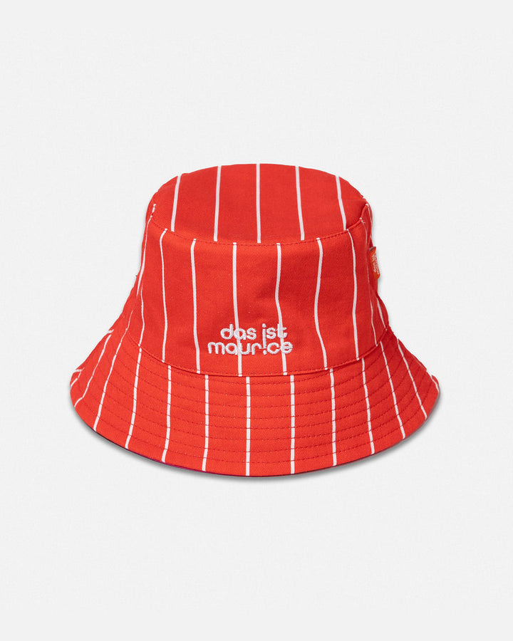 DAS IST MAURICE - MEETING OF DIPLOMATS:  PINSTRIPE BUCKET HAT [sz:1-3 YRS]