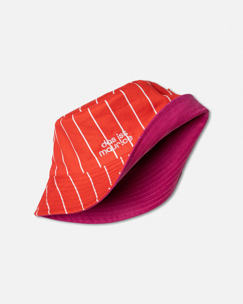 DAS IST MAURICE - MEETING OF DIPLOMATS:  PINSTRIPE BUCKET HAT [sz:1-3 YRS]