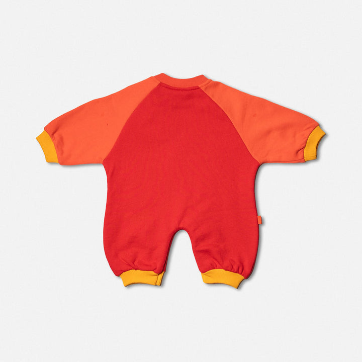 DAS 1ST MAURICE - ROMPER: RED SPACEMAN [sz:0-3 MTHS]