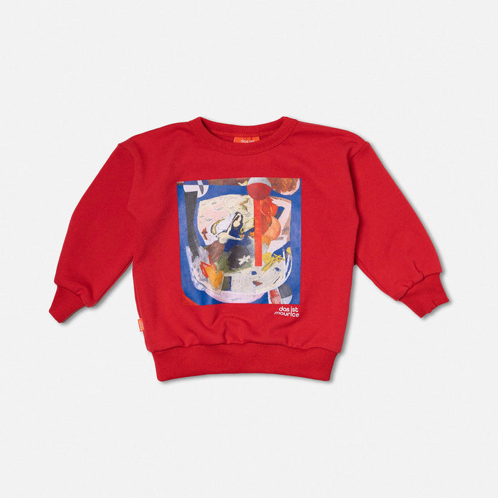 DAS 1ST MAURICE - PULLOVER: RED ZERO GRAVITY [sz:1 YR]