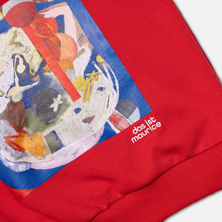 DAS 1ST MAURICE - PULLOVER: RED ZERO GRAVITY [sz:1 YR]