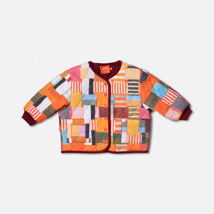 DAS 1ST MAURICE - QUILTED JACKET: GRANDMAS BASKET [sz:1 YR]