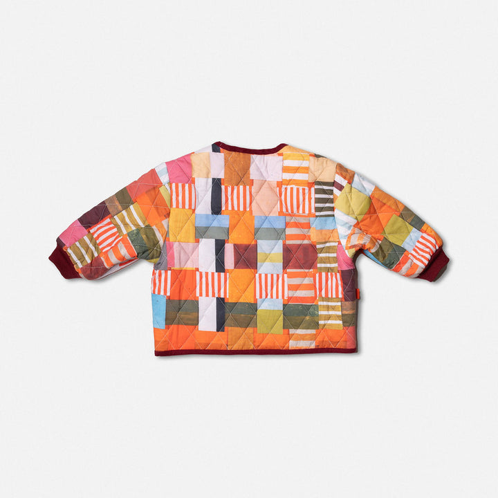 DAS 1ST MAURICE - QUILTED JACKET: GRANDMAS BASKET [sz:1 YR]