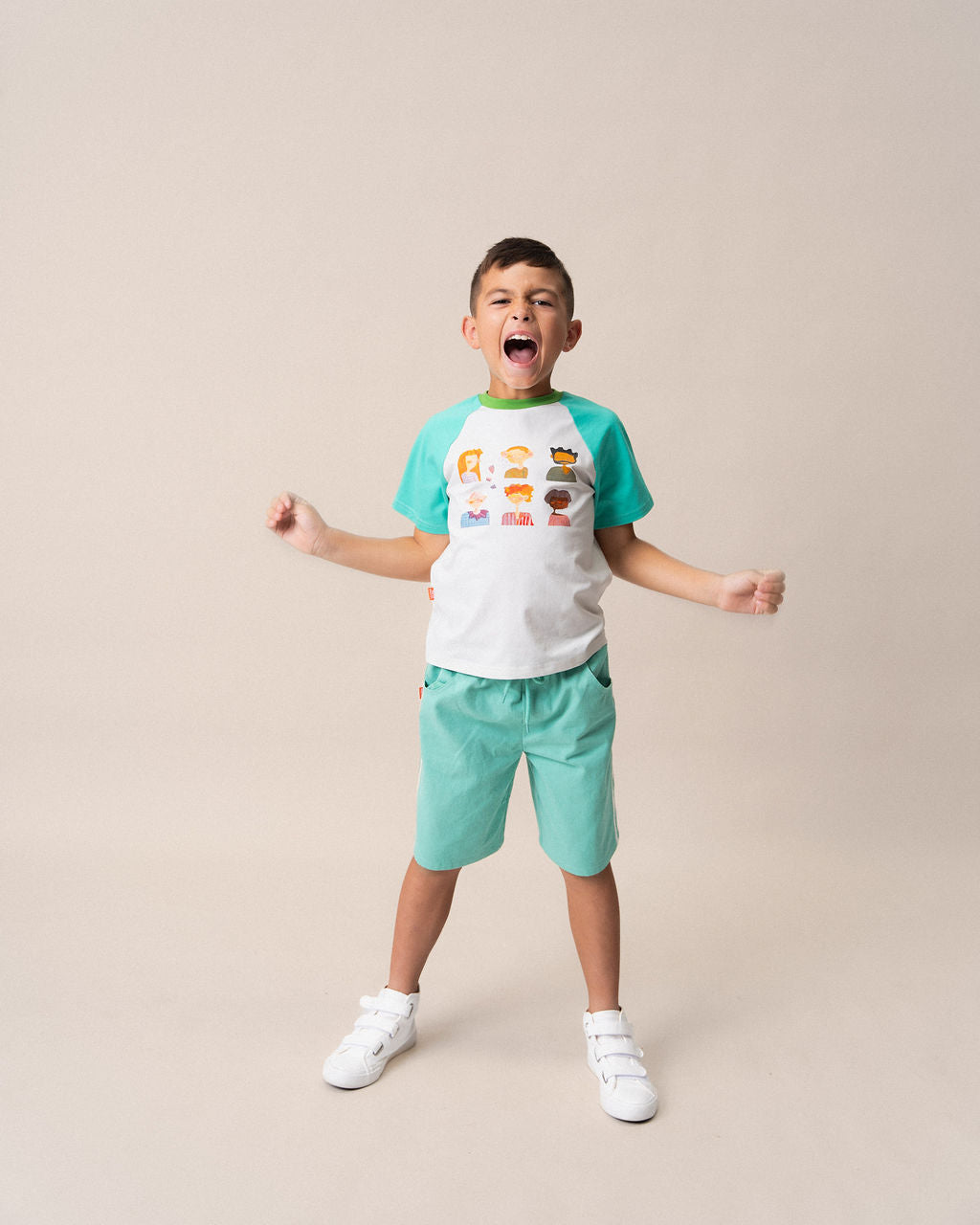 DAS IST MAURICE - PEOPLE OF NY: BERMUDA SHORTS TEAL [sz:1 YR]