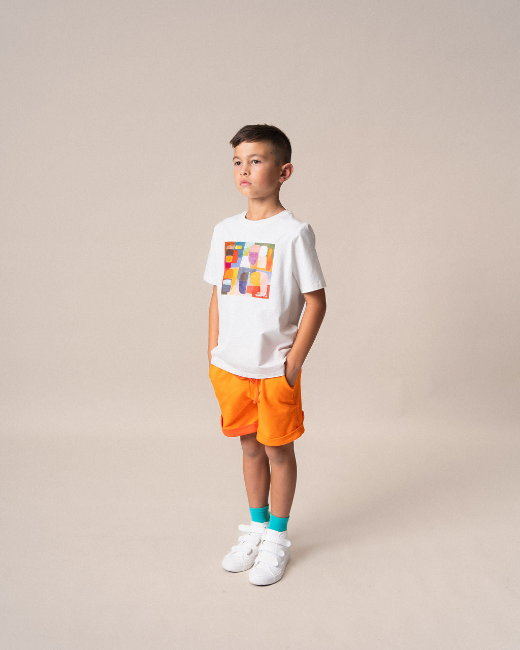DAS IST MAURICE - PEOPLE OF NY: SHORTS BLOOD ORANGE [sz:1 YR]
