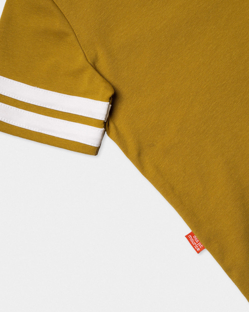 DAS IST MAURICE - MEETING OF DIPLOMATS: T SHIRT KHAKI STRIPES [sz:1 YR]