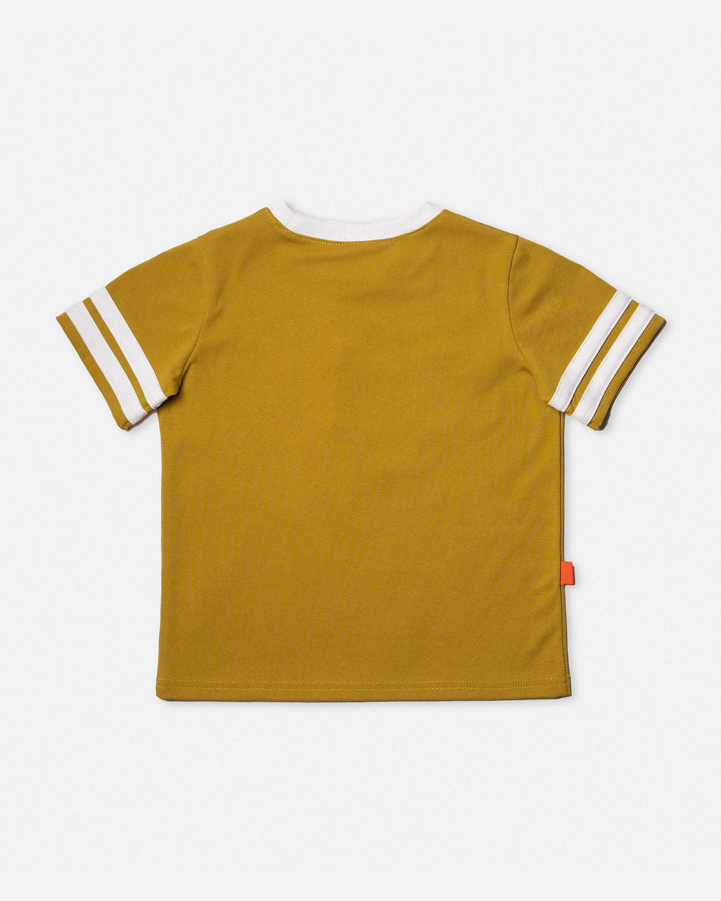 DAS IST MAURICE - MEETING OF DIPLOMATS: T SHIRT KHAKI STRIPES [sz:1 YR]