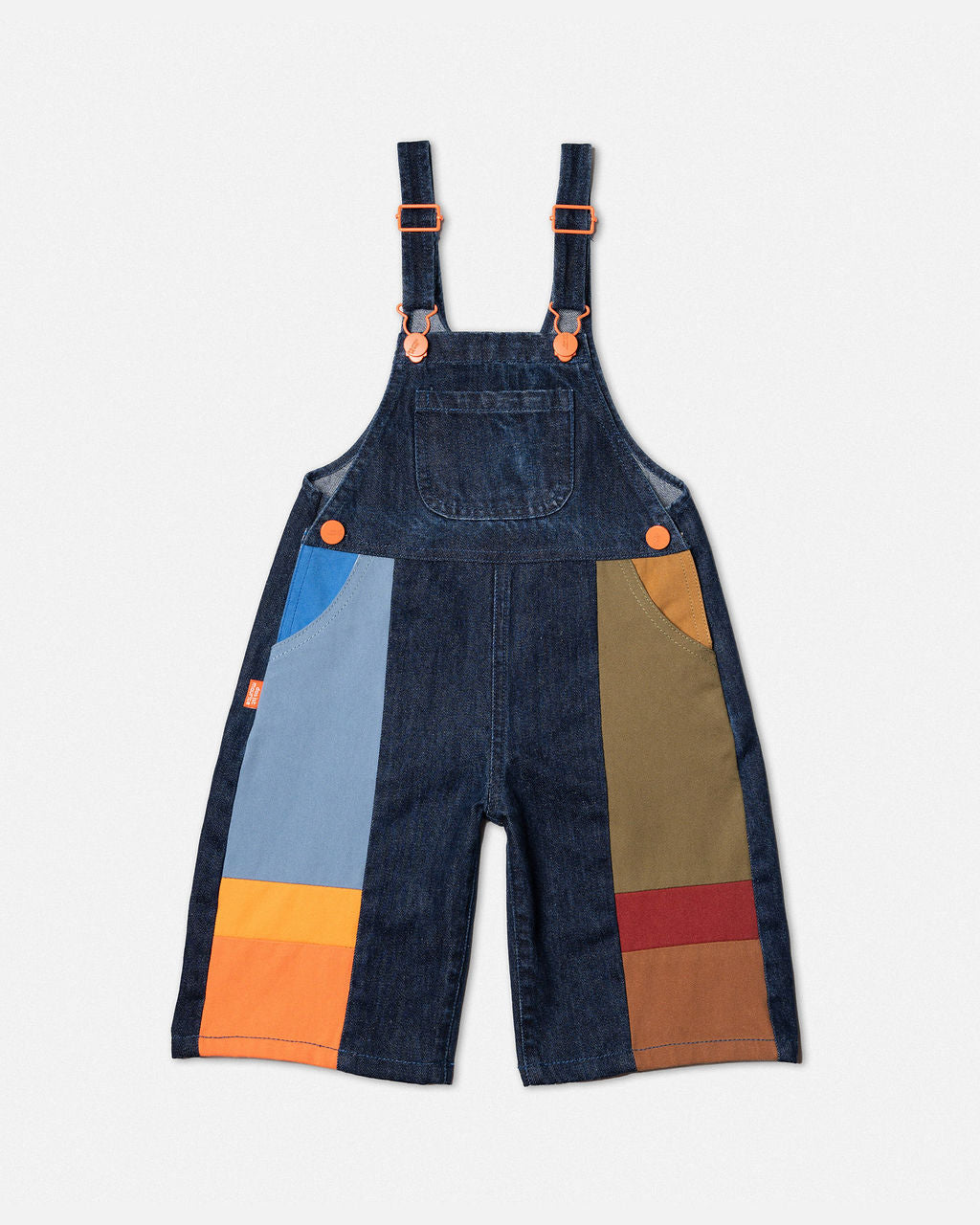 DAS IST MAURICE - MEETING OF DIPLOMATS: SHORTS OVERALLS DENIM DARK WASH [sz:1 YR]