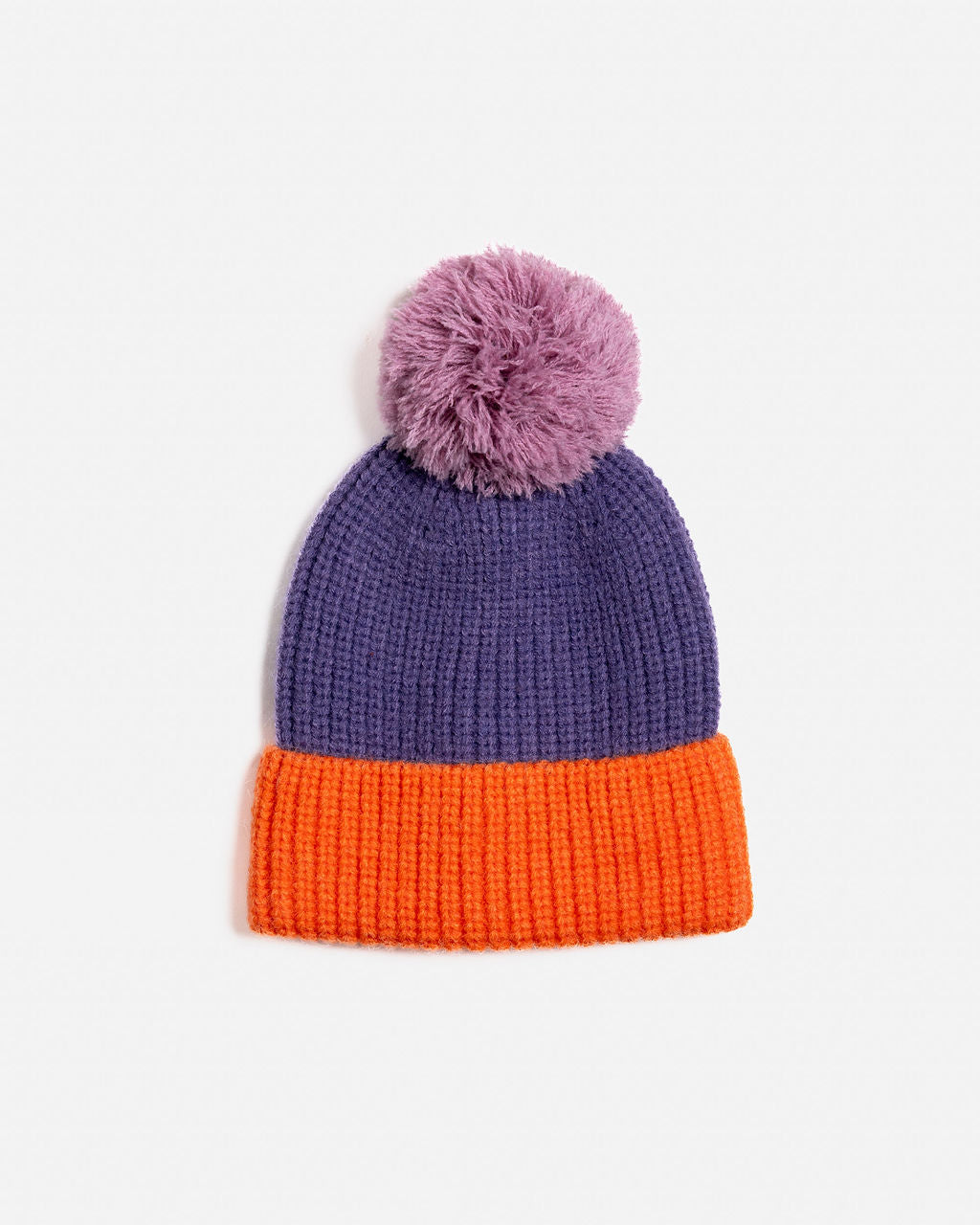 DAS IST MAURICE - BEANIE: PURPLE & ORANGE [sz:1-3 YRS]
