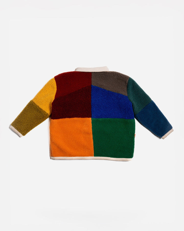 DAS IST MAURICE - BOUCLE COAT: COLOUR BLOCK [sz:1 YR]