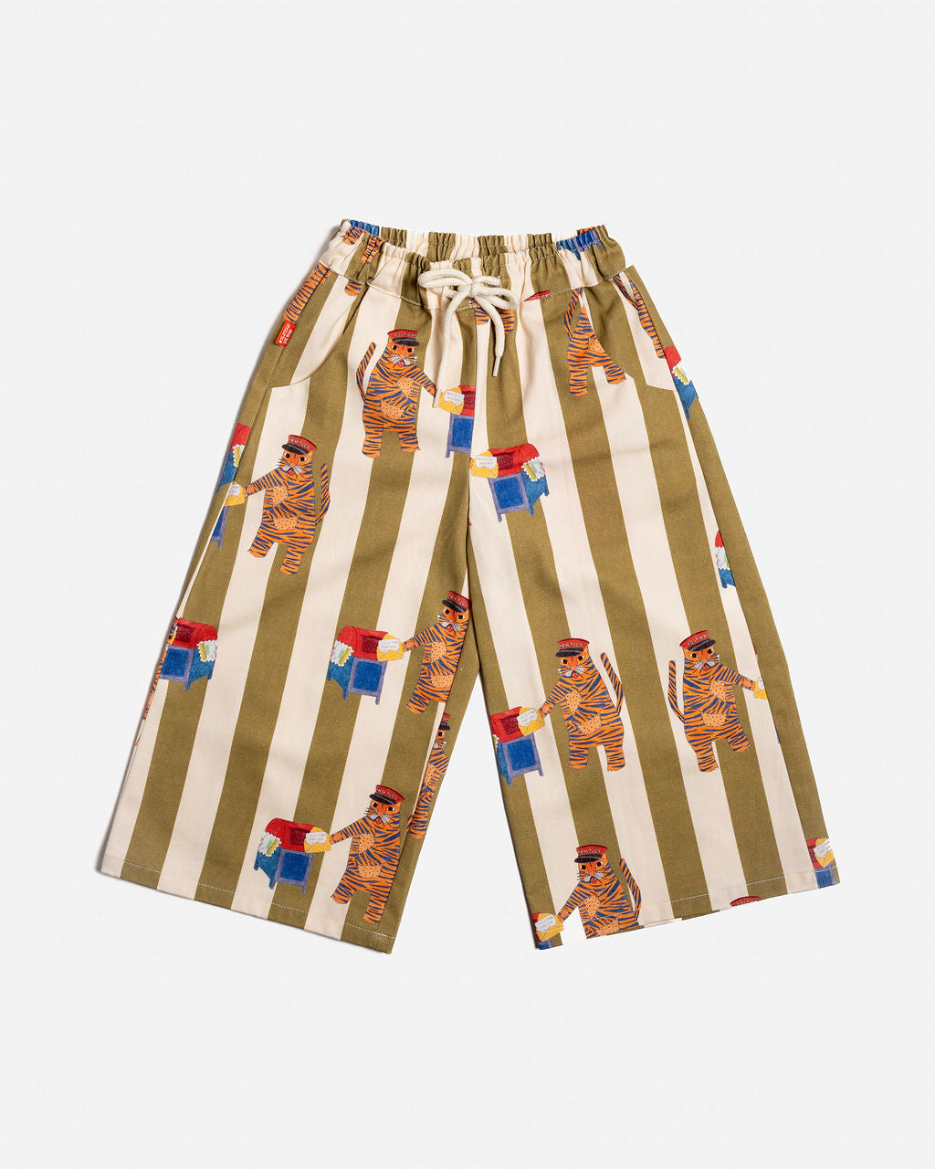 DAS IST MAURICE - WIDE LEG PANT: TIGER THE POSTIE [sz:1 YR] 