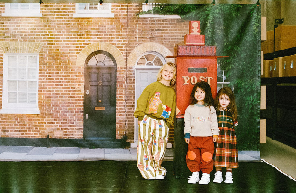 DAS IST MAURICE - WIDE LEG PANT: TIGER THE POSTIE [sz:1 YR] 