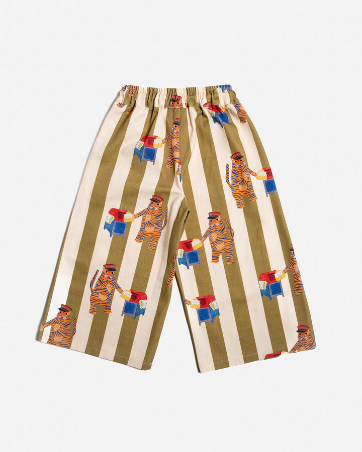 DAS IST MAURICE - WIDE LEG PANT: TIGER THE POSTIE [sz:1 YR] 