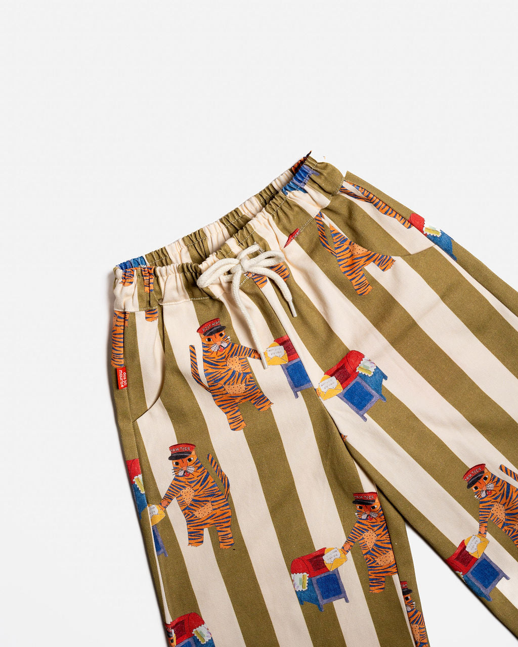 DAS IST MAURICE - WIDE LEG PANT: TIGER THE POSTIE [sz:1 YR] 