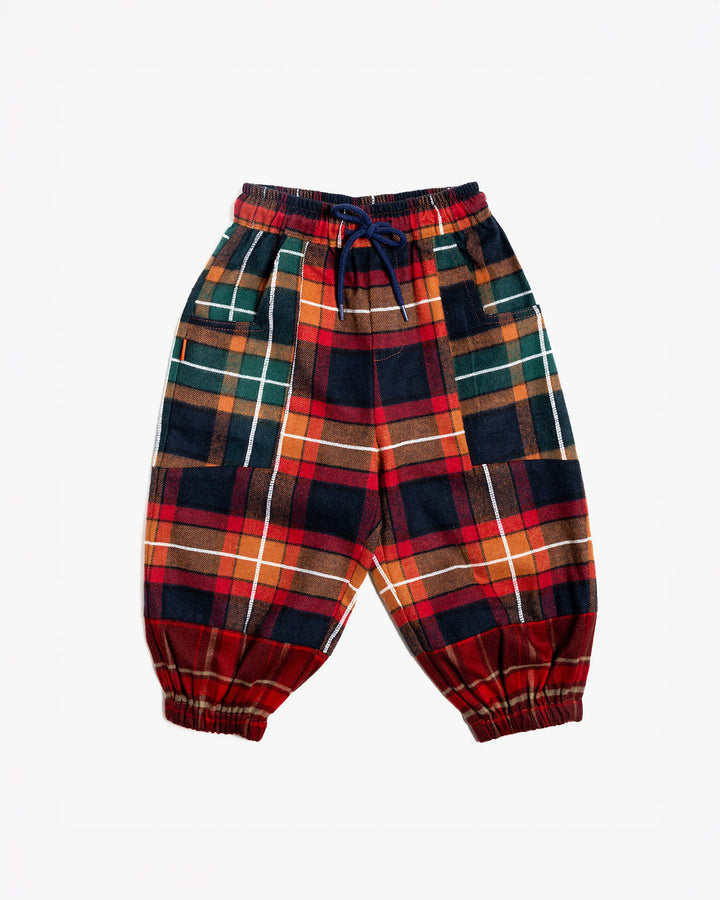 DAS IST MAURICE - BARREL PANTS: TARTAN [sz:1 YR]