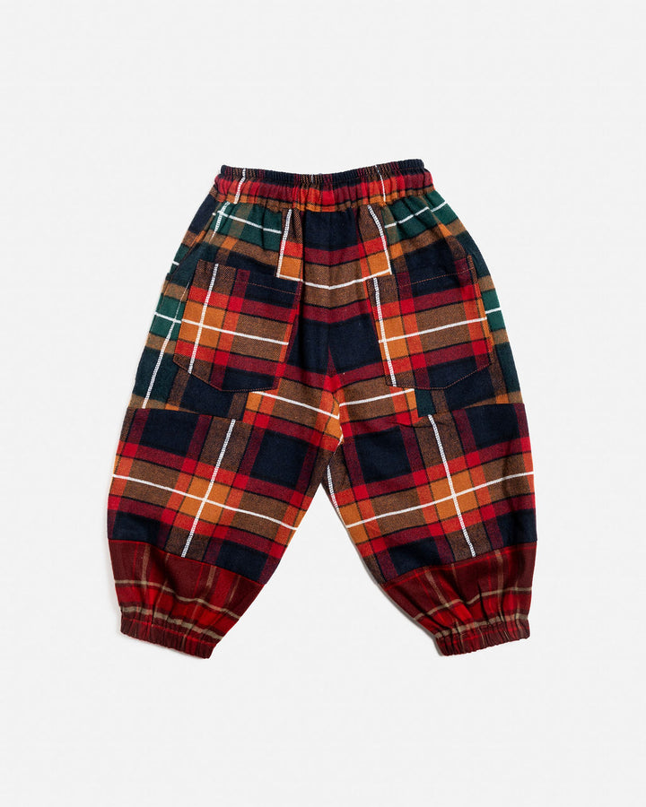 DAS IST MAURICE - BARREL PANTS: TARTAN [sz:1 YR]