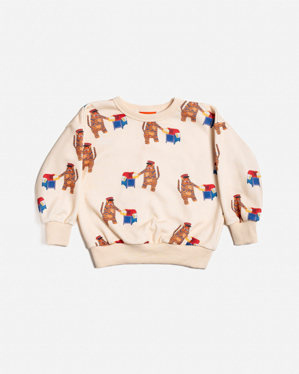 DAS IST MAURICE - FRENCH TERRY PULLOVER: OFFWHITE [sz:1 YR]