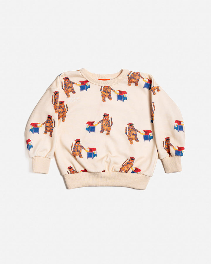 DAS IST MAURICE - FRENCH TERRY PULLOVER: OFFWHITE [sz:1 YR]