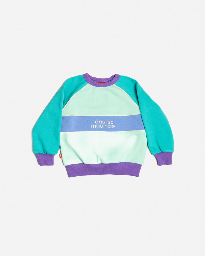 DAS IST MAURICE - FRENCH TERRY PULLOVER: EMBROIDERED LOGO [sz:1 YR]