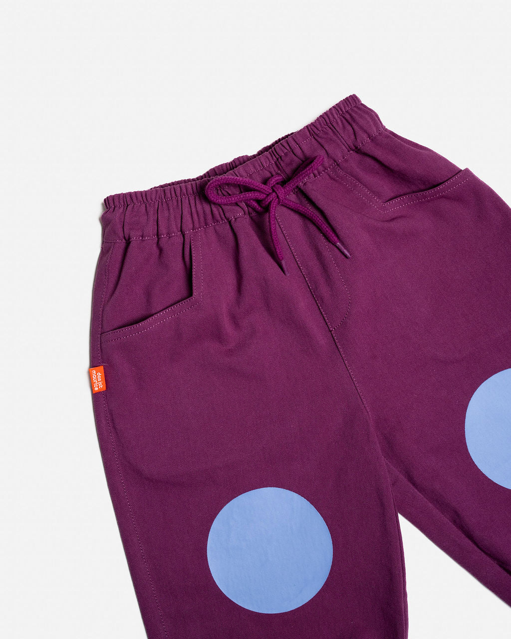 DAS IST MAURICE - INDIGO BARREL PANTS:BLUEBERRY [sz:1 YR]