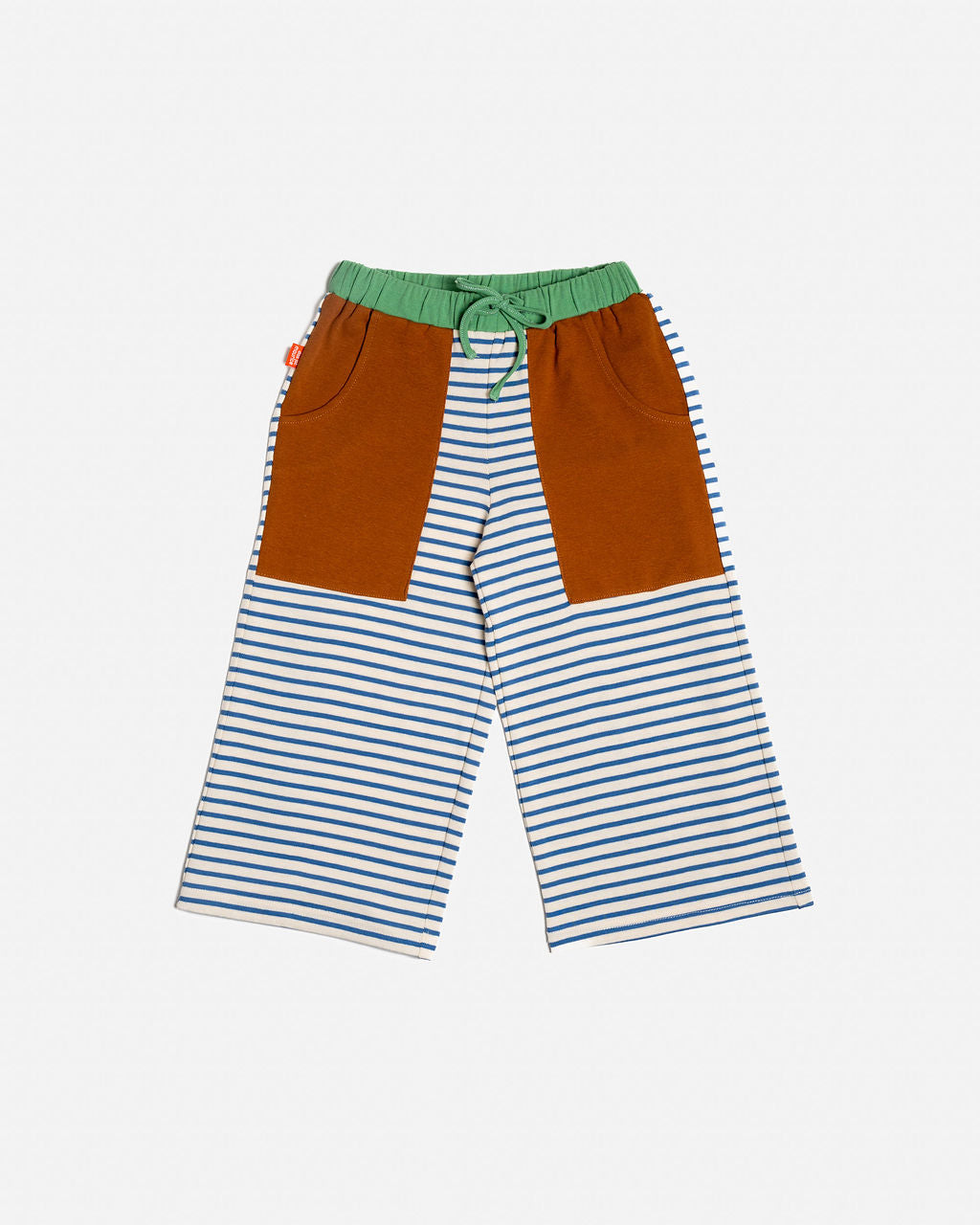 DAS IST MAURICE - WIDE LEG PANTS: STRIPES [sz:1 YR]