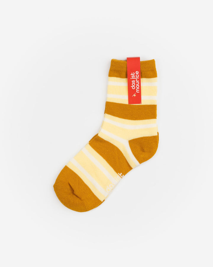 DAS IST MAURICE - SOCKS: YELLOW & OCHRE [sz:1-2 YRS]