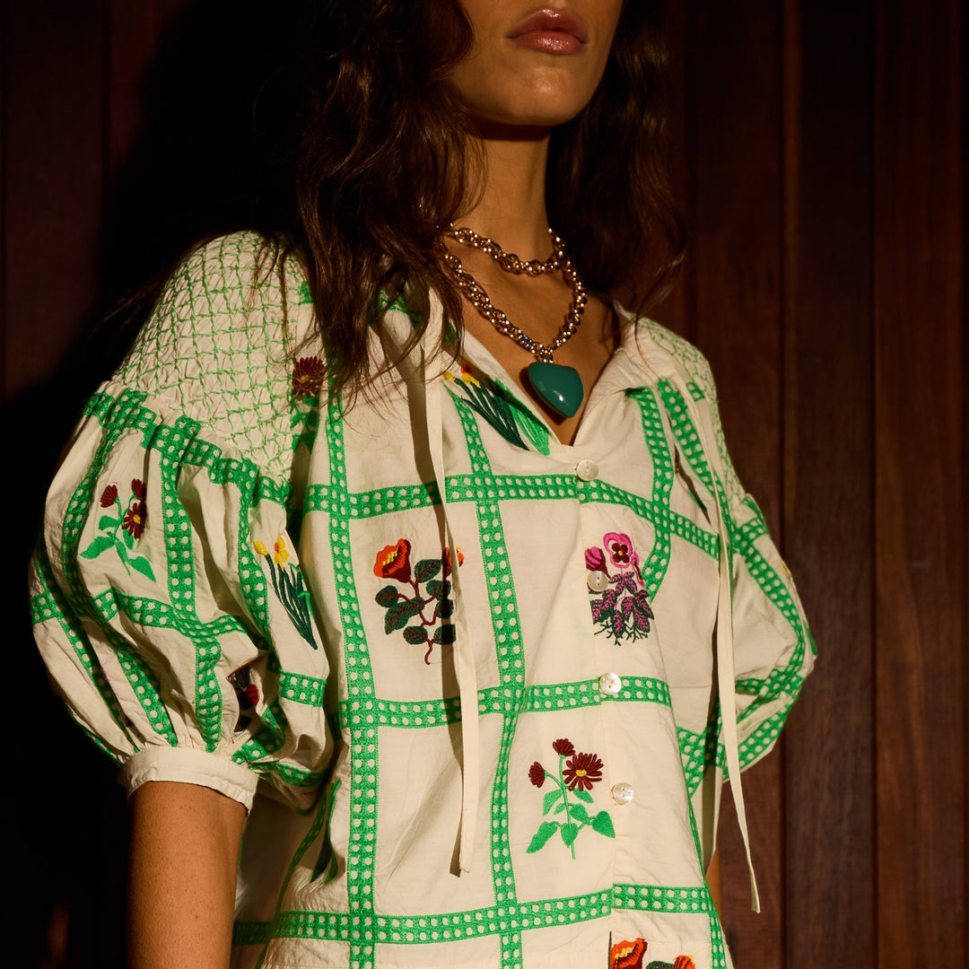 SAGE X CLARE - FLORINA BLOUSE [sz:XS]