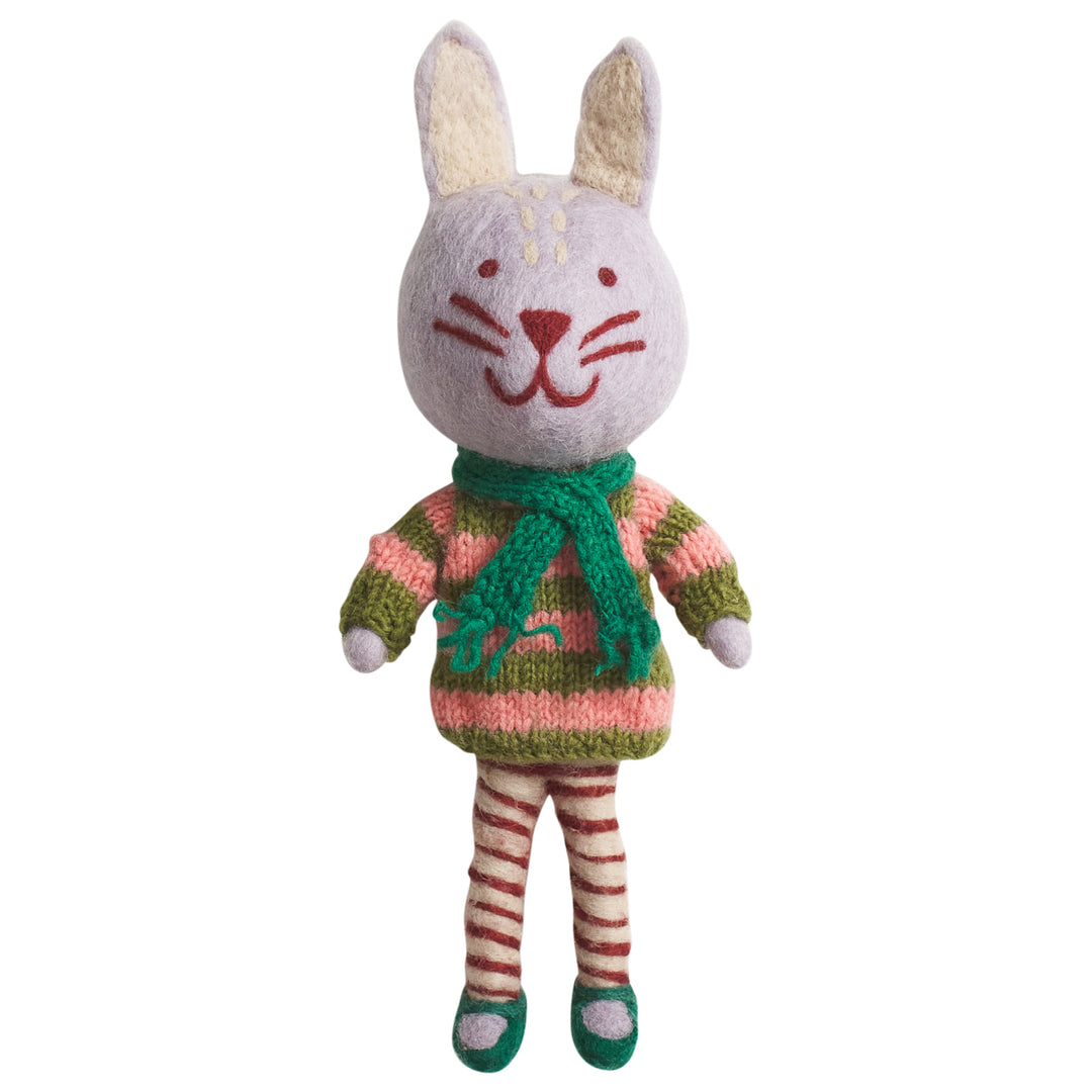 SAGE X CLARE - FELT BUNNY TOY: ADA