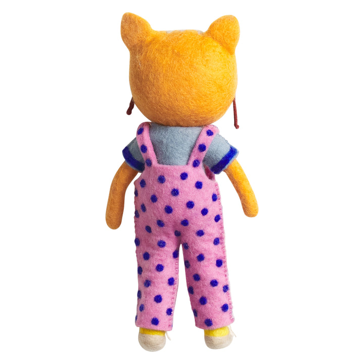 SAGE X CLARE - FELT CAT TOY: TINO