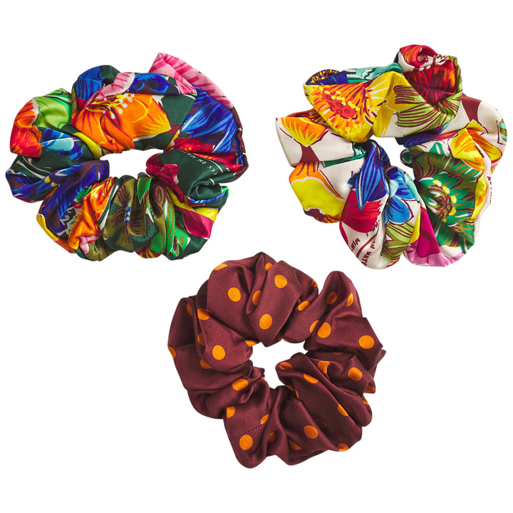 SAGE X CLARE - INES SILK SCRUNCHIE 