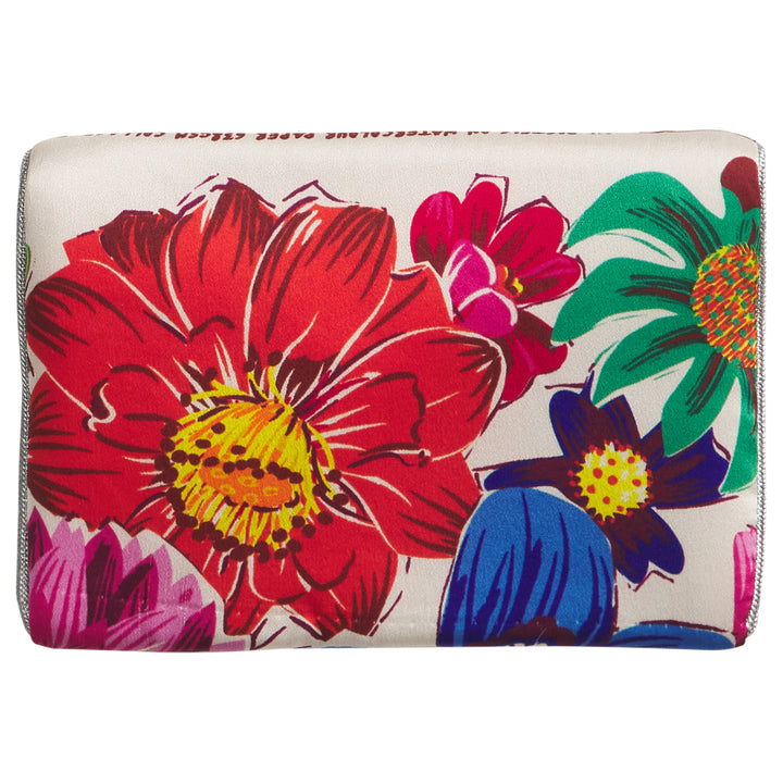 SAGE X CLARE - INES SILK POUCH: PORCELAIN