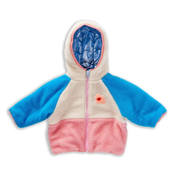 HALCYON NIGHTS - HEJ BLOMMA! REVERSIBLE PUFFER JACKET [sz:6-12 MTHS]