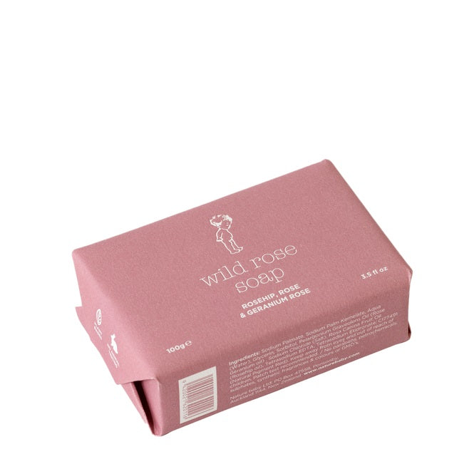 NATURE BABY - MUM'S 100G WILD ROSE SOAP