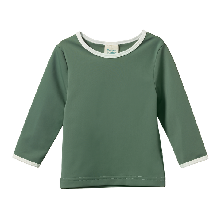 NATURE BABY - SPLASH TOP: OLIVE