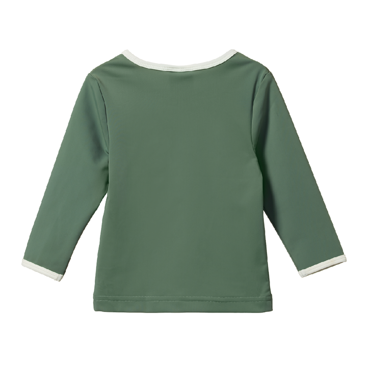 NATURE BABY - SPLASH TOP: OLIVE
