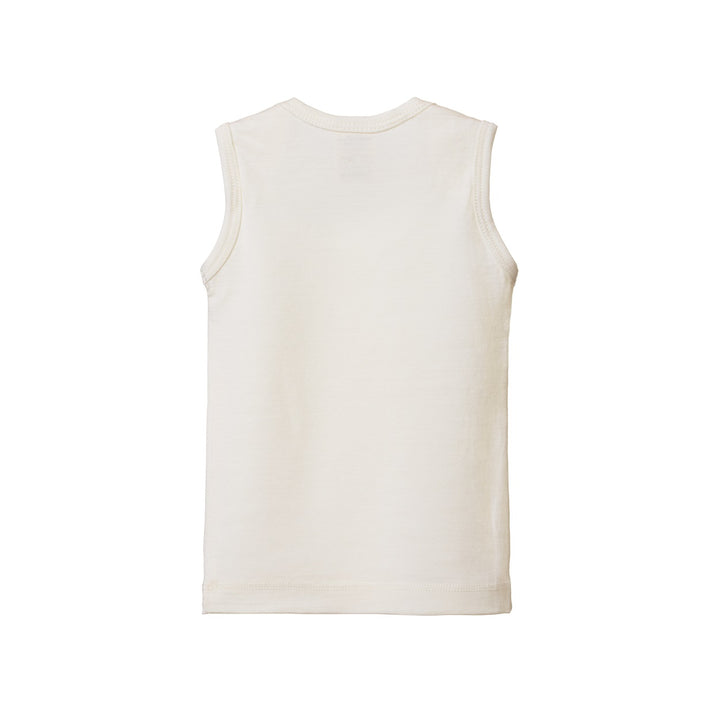 NATURE BABY - MERINO SINGLET POINTELLE: NATURAL [sz:NB]