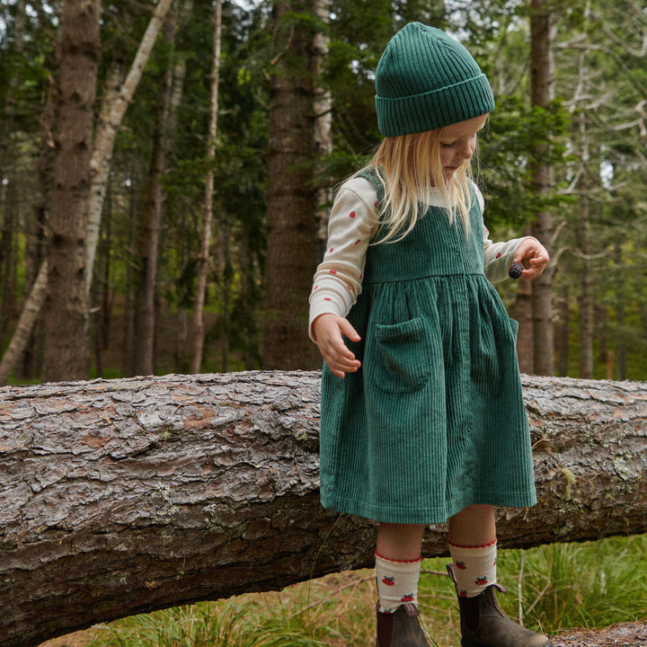NATURE BABY - FOREST BEANIE: PINE [sz:SML]
