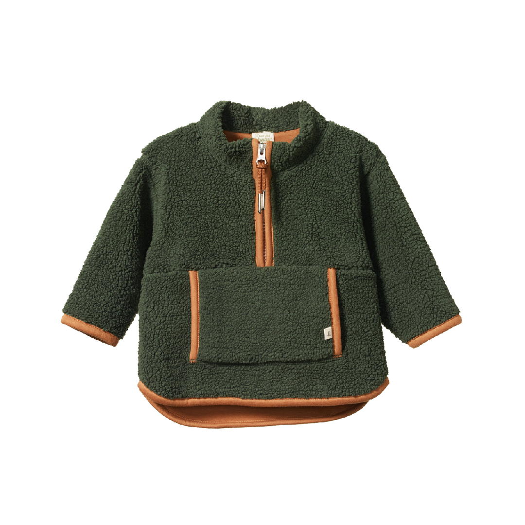NATURE BABY - RANGER PULLOVER: THYME