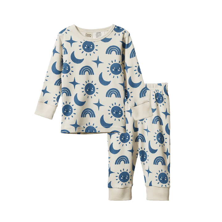 NATURE BABY - 2PC LONG SLEEVE PYJAMAS: FOREST FRIENDS
