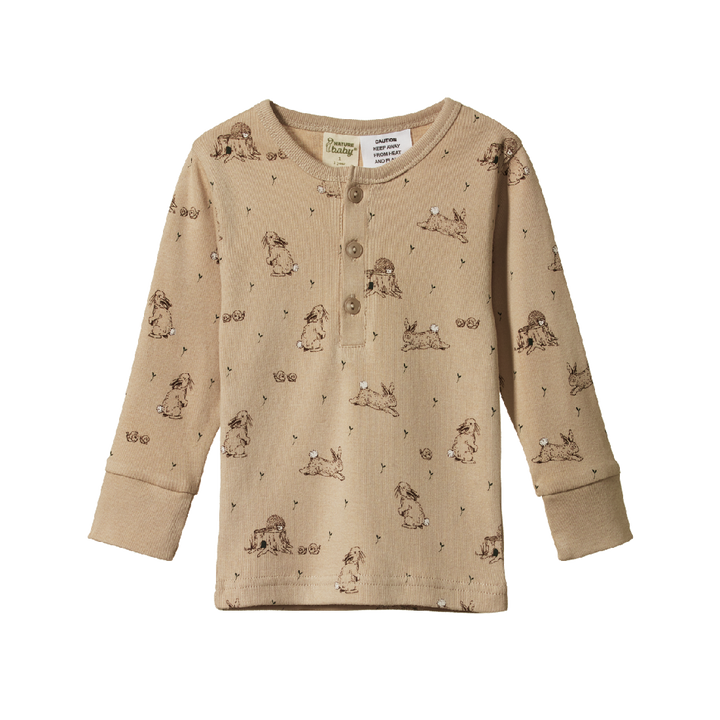 NATURE BABY - 2PC LONG SLEEVE PYJAMAS: FOREST FRIENDS