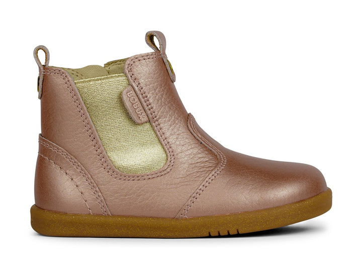 BOBUX - I WALK JODPHUR BOOT: ROSE GOLD [sz:22 EU]