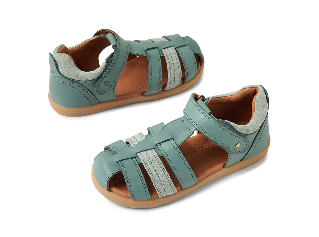 BOBUX - KID+ ROAM SANDAL: ICEBERG GREEN [sz:27 EU]