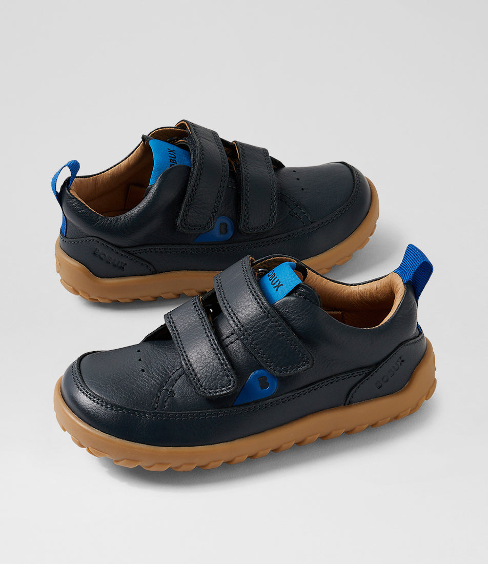 BOBUX - IW ALPHA DAWN BAREFOOT SNEAKER: NAVY/GUM [sz:22 EU]